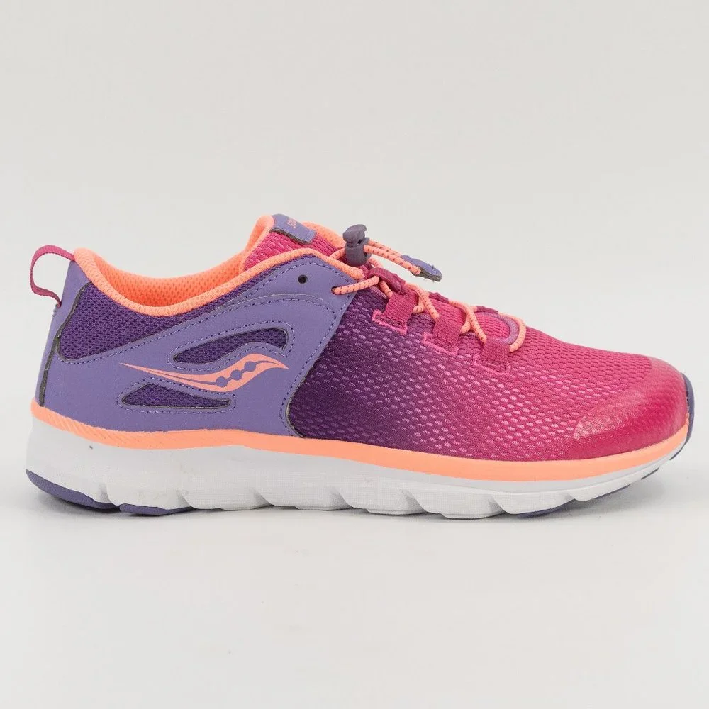 Saucony YOUTH Fusion Purple Pink Running SK161683 Multi Size 4 - 7